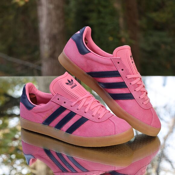 Adidas Gazelle 85 Bliss Pink Dark Blue - Picture 3 of 13